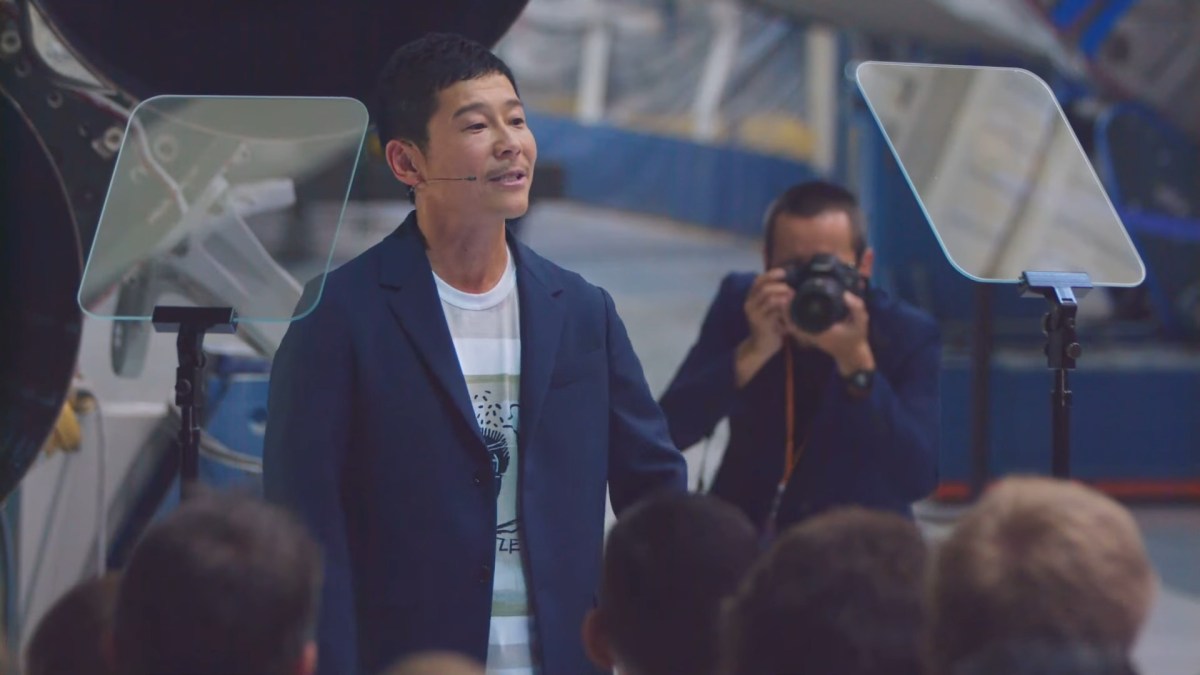 Yusaku Maezawa. // Source : SpaceX