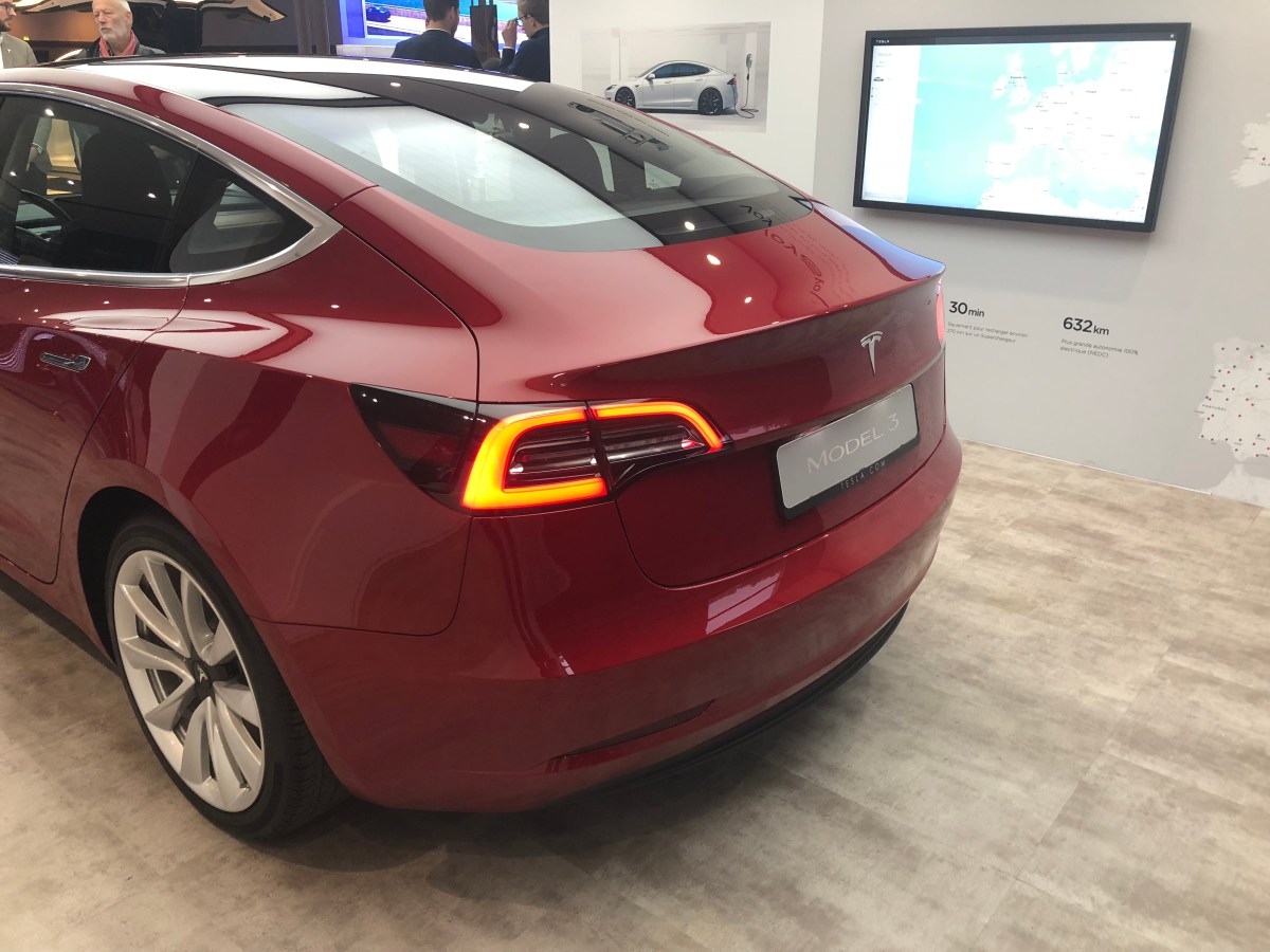 Tesla Model 3 // Source : Numerama