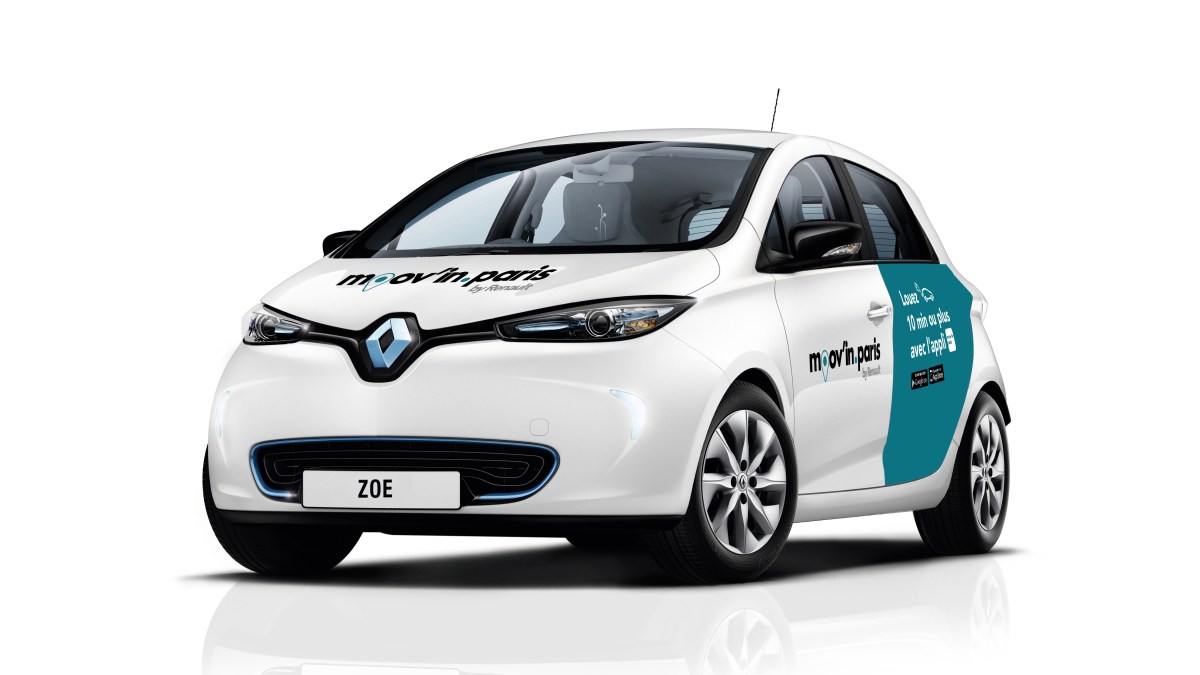 Renault ZOE Moov'in.Paris // Source : Renault