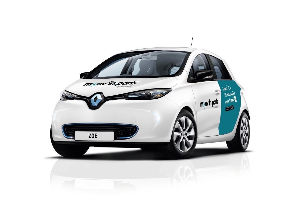 Renault ZOE Moov'in.Paris // Source : Renault