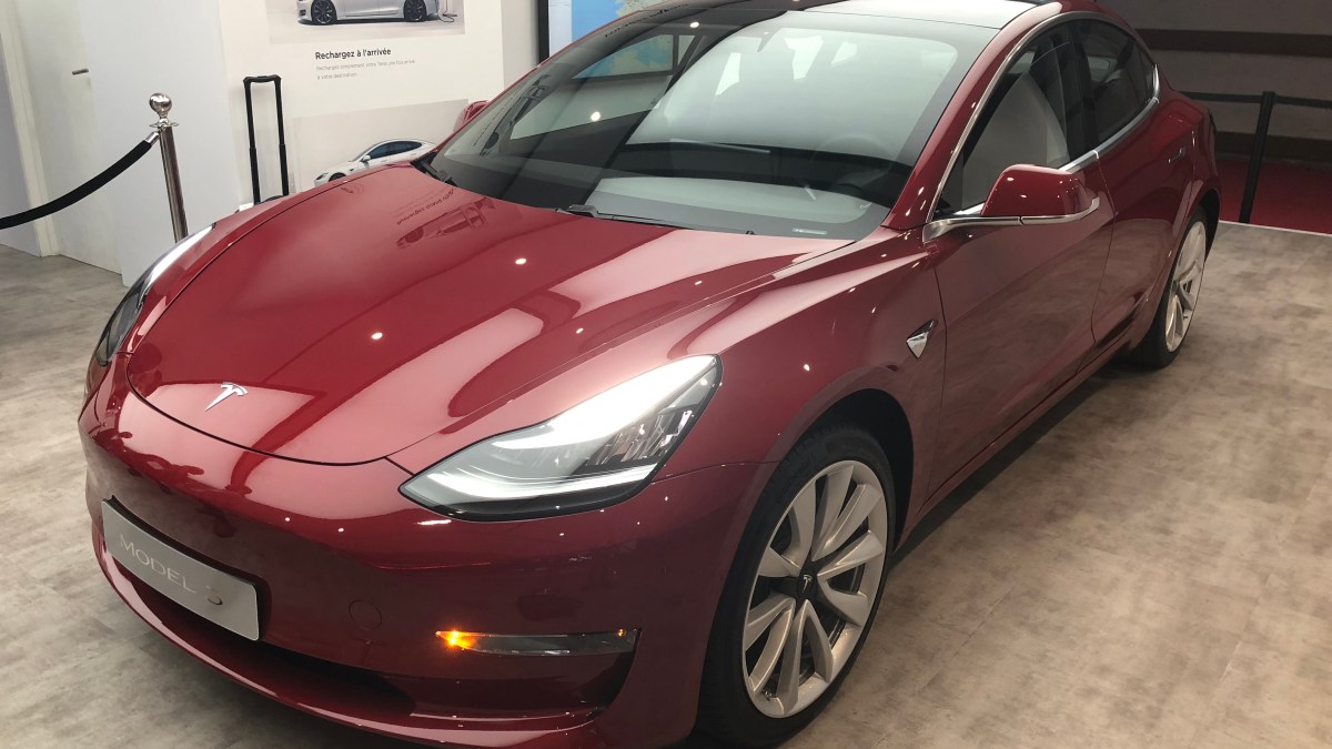 Tesla Model 3 // Source : Numerama