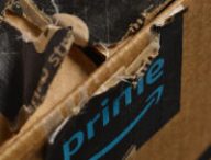 Un carton d'emballage Amazon Prime. // Source : www.quotecatalog.com