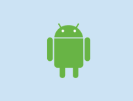 La mascotte du système d'exploitation Android. // Source : Android / Numerama