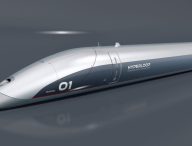 Capsule d'Hyperloop Transport Technologies // Source : HyperloopTT