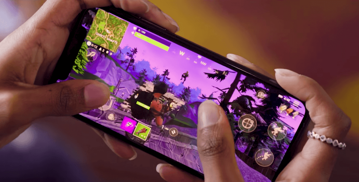 Fortnite sur mobile // Source : Epic Games