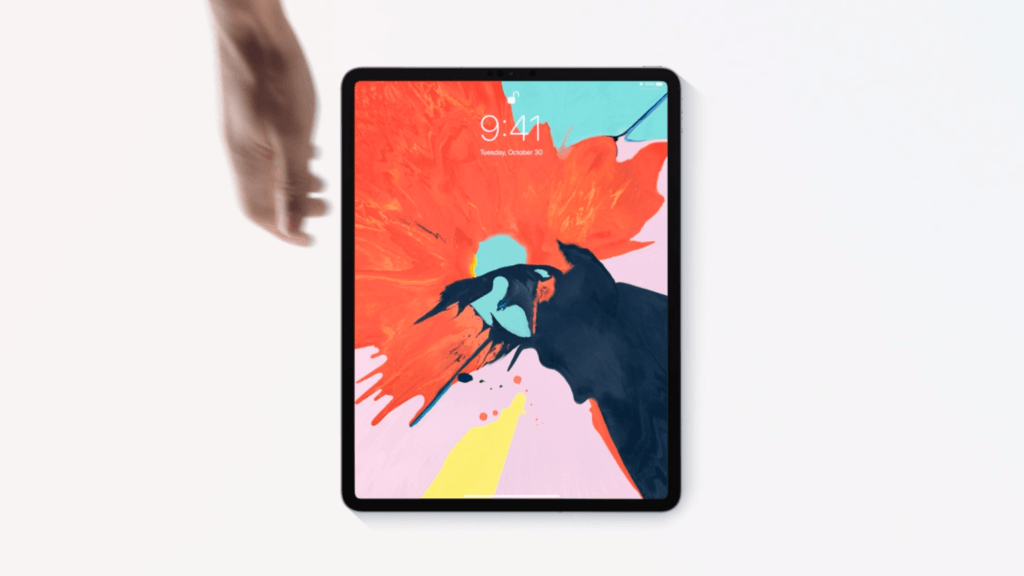 Le nouvel iPad Pro 2018 // Source : Apple