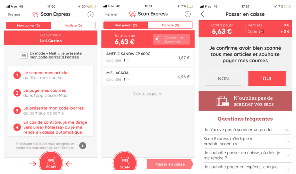 Les courses sont listées dans l'application. // Source : Captures d'écran de l'application Casino Max Les courses sont listées dans l'application. // Source : Captures d'écran de l'application Casino Max
