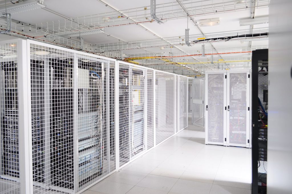 Un data-center de la société française Ikoula. Source : Ikoula.