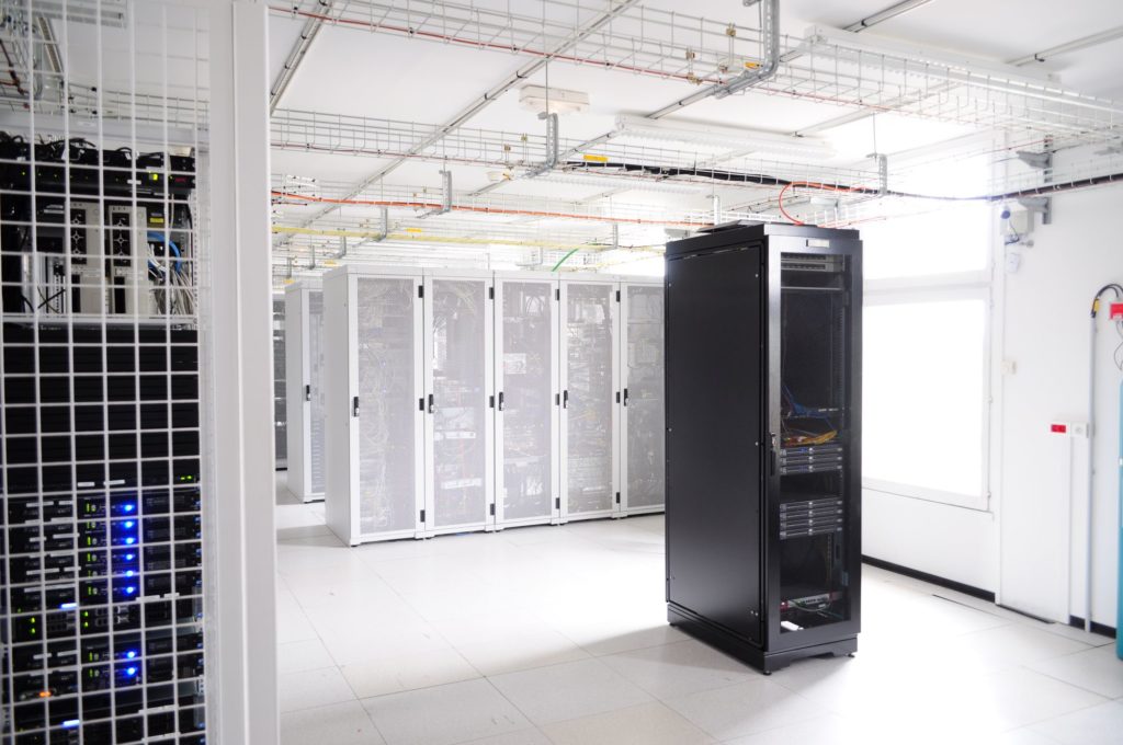 Un data-center de la société française Ikoula. Source : Ikoula.