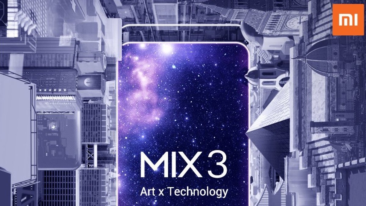 Xiaomi Mi Mix 3 // Source : Twitter Xiaomi