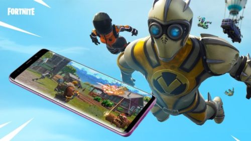 Fortnite sur Android // Source : Epic Games