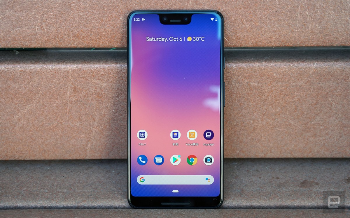 Google Pixel 3 XL // Source : Richard Lai/Engadget