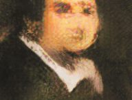 Le portrait d'Edmond Belamy créé par une IA. // Source : Christie's (photo recadrée)