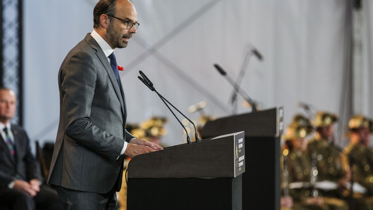 Édouard Philippe. // Source :  Department of Veterans' Affairs (Australia) 