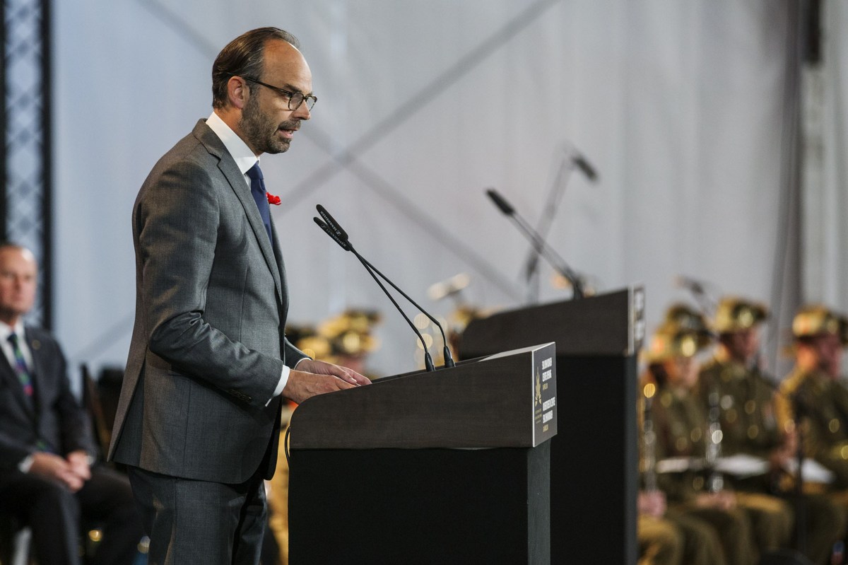 Édouard Philippe. // Source :  Department of Veterans' Affairs (Australia) 