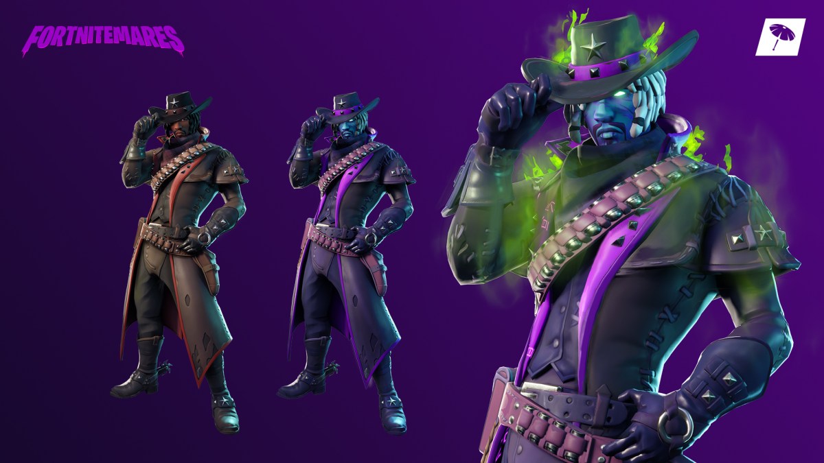 Le skin l'Implacable est le premier skin réactif de Fortnite. // Source : Epic Games
