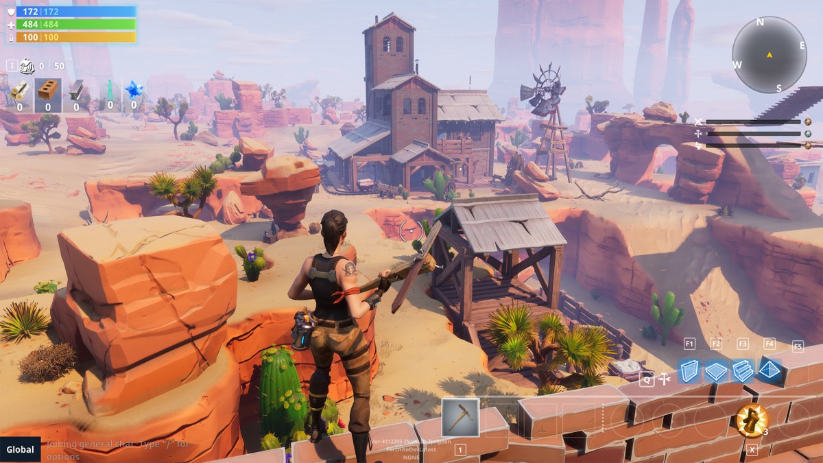 Morne-la-vallée, du mode Sauver le Monde de Fortnite. // Source : Epic Games