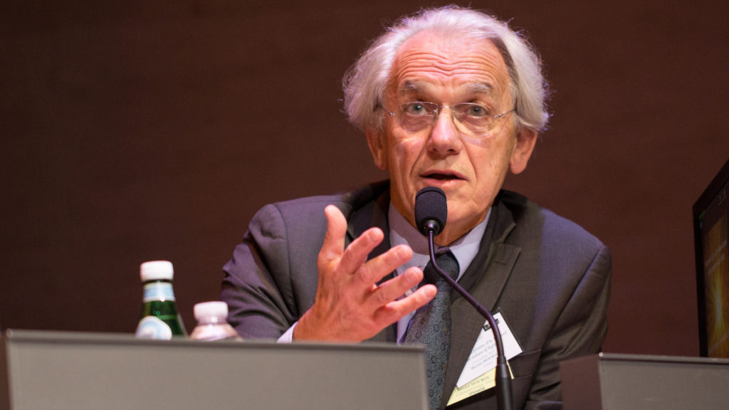 Gérard Mourou a obtenu le prix Nobel de physique 2018. // Source : Wikimedia/CC/École polytechnique Paris-Saclay