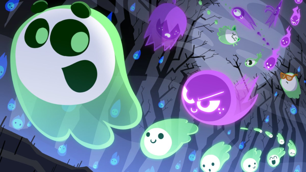 Le Doodle spécial Halloween 2018. // Source : Google Doodle