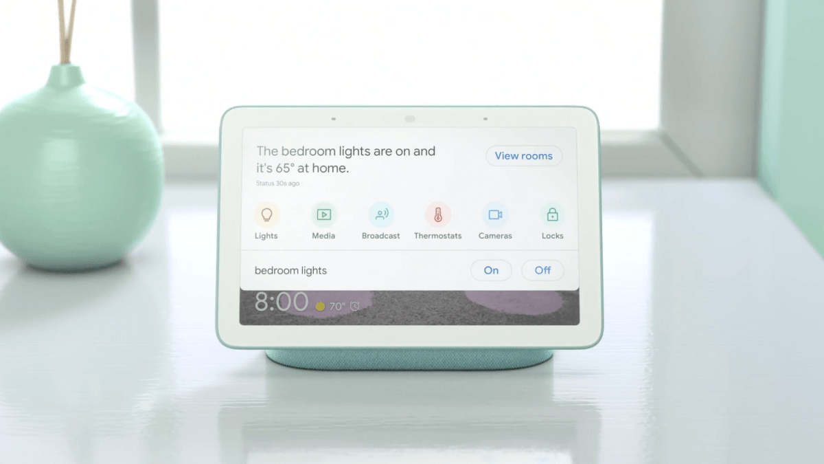 Le Google Home Hub // Source : Google