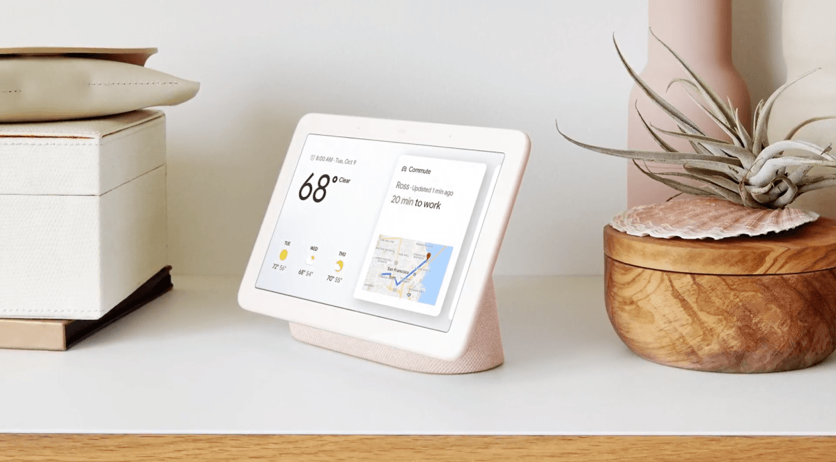 Le Google Home Hub // Source : Google