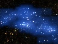Hyperion, la plus grande structure né aussi tôt dans l'univers. // Source : ESO/L. Calçada & Olga Cucciati et al.