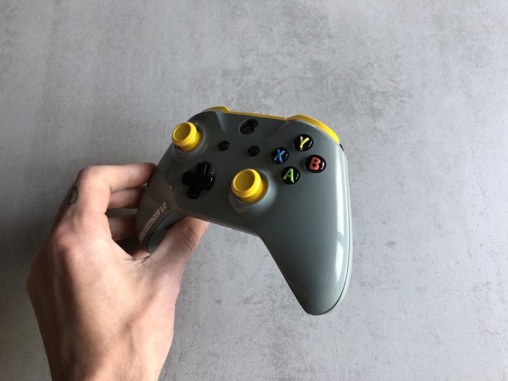 Manette anti-gras Xbox One // Source : Numerama Manette anti-gras Xbox One // Source : Numerama
