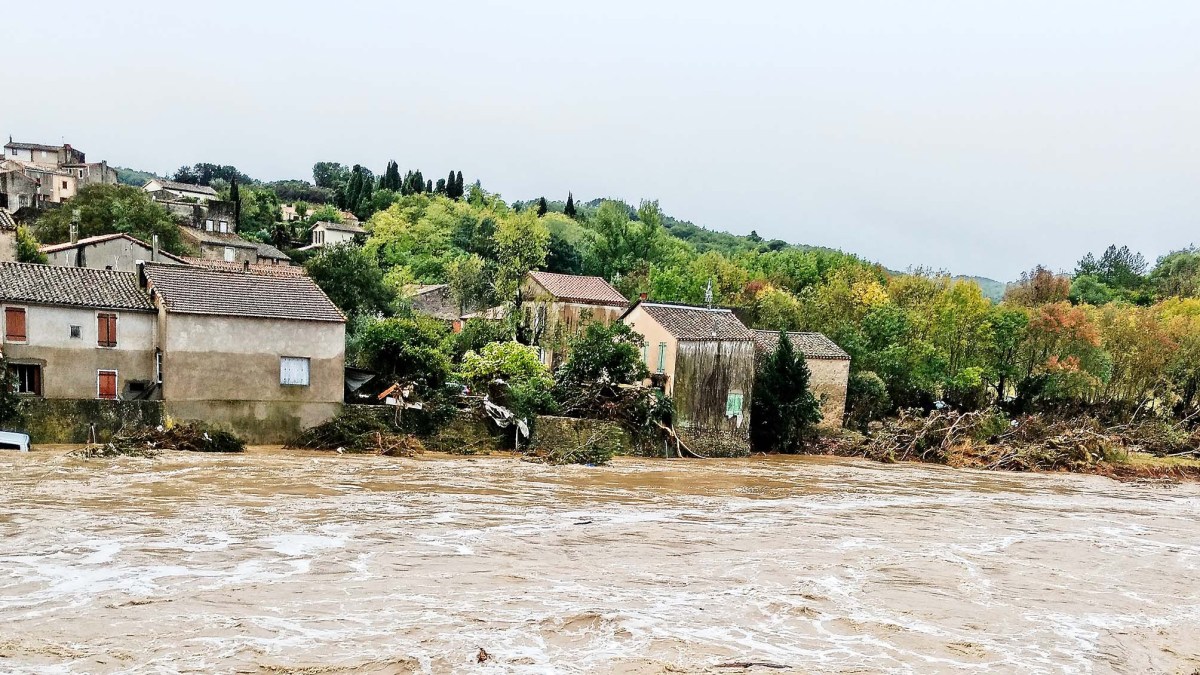 La commune de Saint-Hilaire, dans l'Aude. // Source : Brian Scott