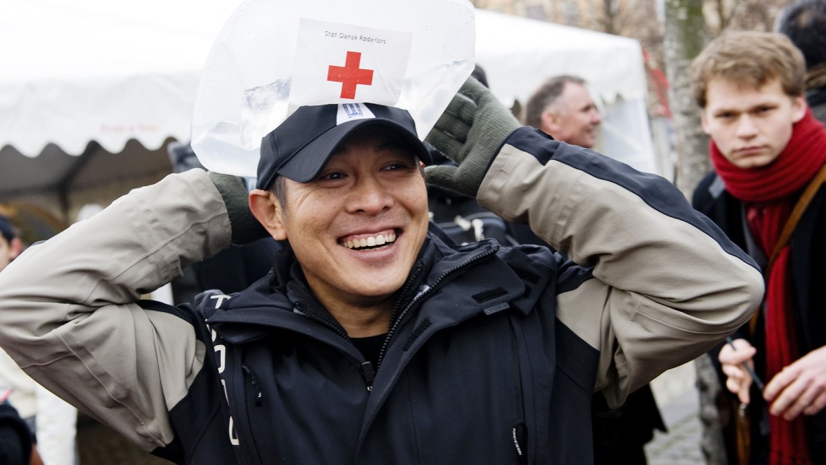 Jet Li. // Source : Jakob Dall / International Federation of Red Cross and Red Crescent Societies