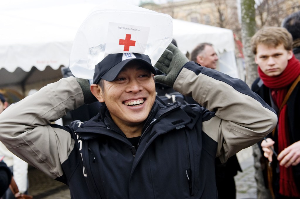 Jet Li. // Source : Jakob Dall / International Federation of Red Cross and Red Crescent Societies