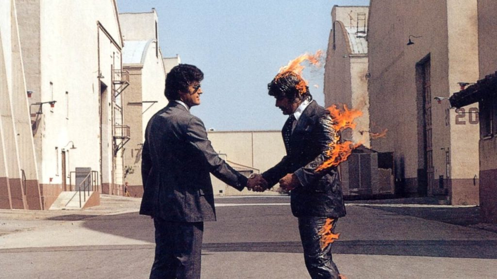 La pochette de Wish You Were Here  // Source : Pink Floyd