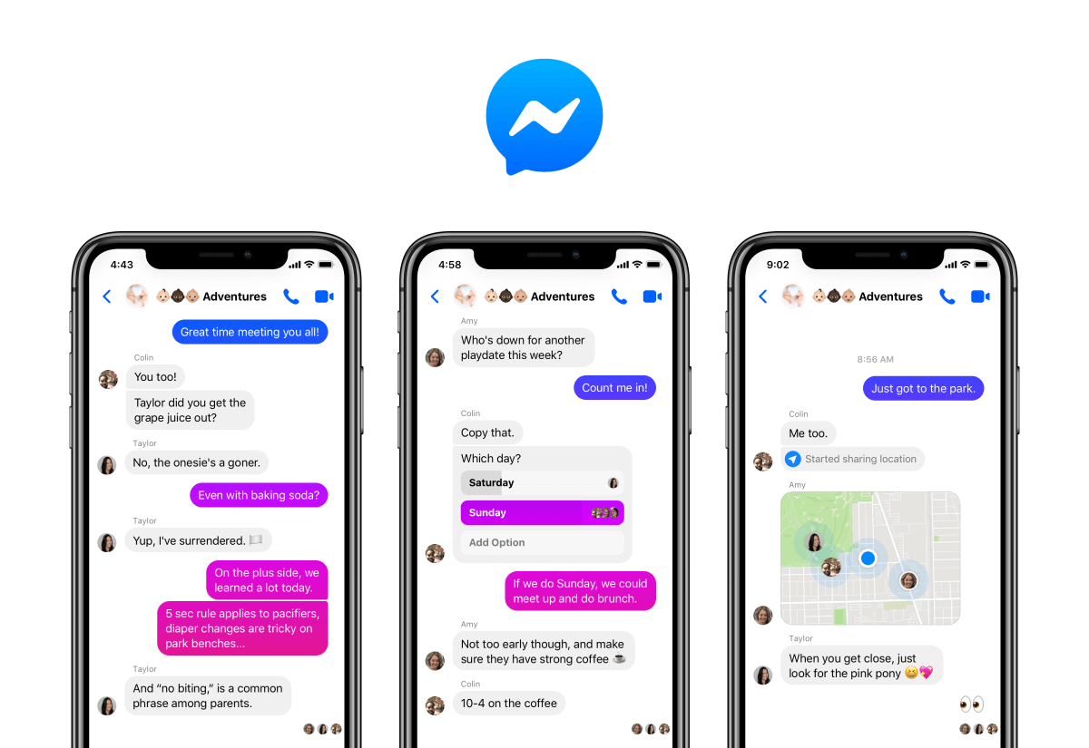 Messenger v4 // Source : Facebook