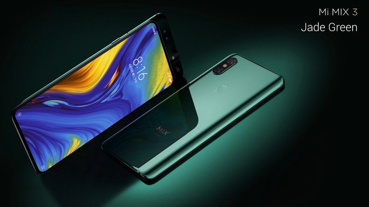 Mi Mix 3, le dernier flagship de Xiaomi // Source : Xiaomi