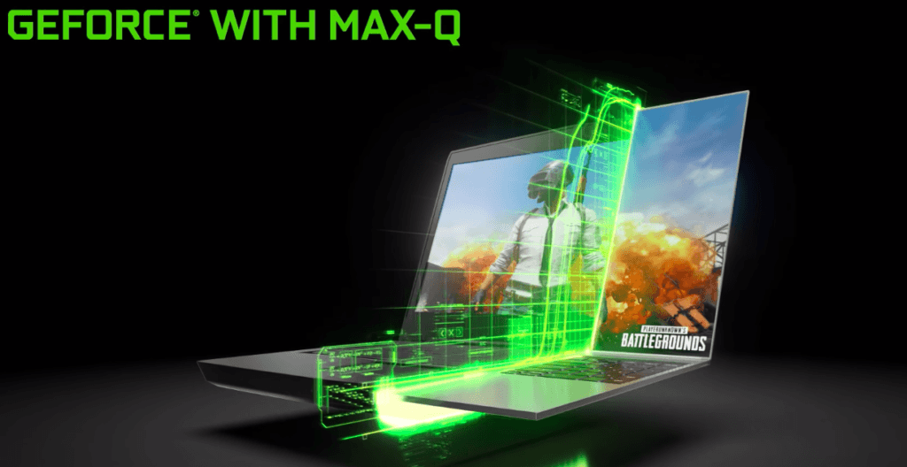 Technologie Max Q // Source : Nvidia Technologie Max Q // Source : Nvidia