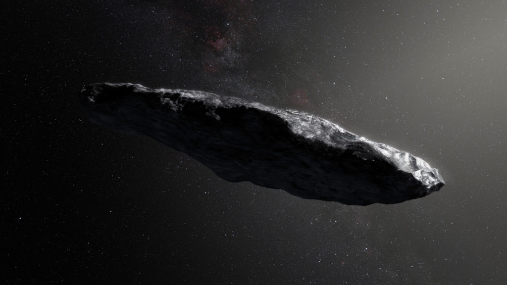 Si cet objet était une comète, il n'aurait pas supporté la fragmentation dans le système solaire. // Source : Wikimedia/CC/ESO, M. Kornmesser