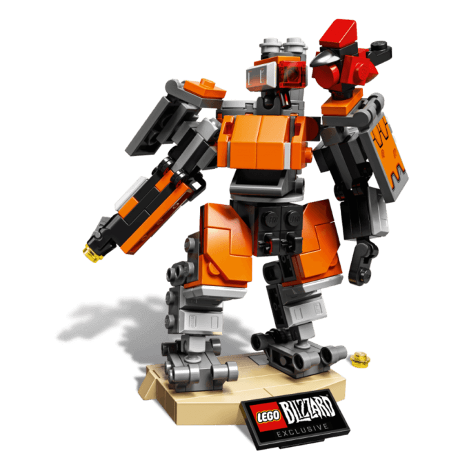 LEGO Overwatch Bastion // Source : Blizzard LEGO Overwatch Bastion // Source : Blizzard