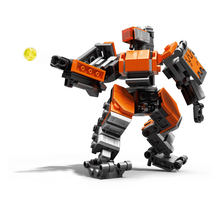 LEGO Overwatch Bastion // Source : Blizzard LEGO Overwatch Bastion // Source : Blizzard