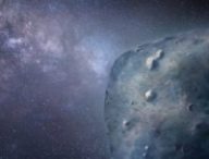 L'étrange astéroïde bleu Phaethon. // Source : University of Arizona / Heather Roper