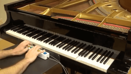 Le Piano Genie. // Source : Capture d'écran Magenta sur YouTube