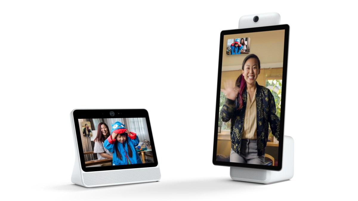 Facebook Portal et Portal+ // Source : Facebook
