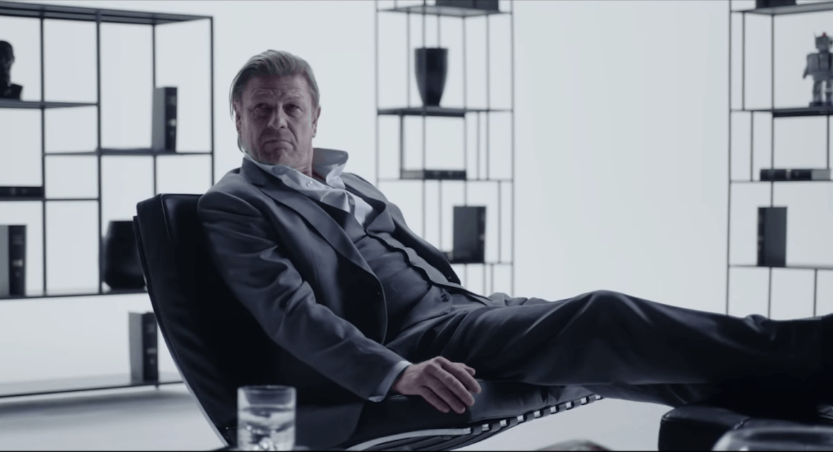 Sean Bean dans la bande-annonce de Hitman 2 // Source : YouTube/Hitman