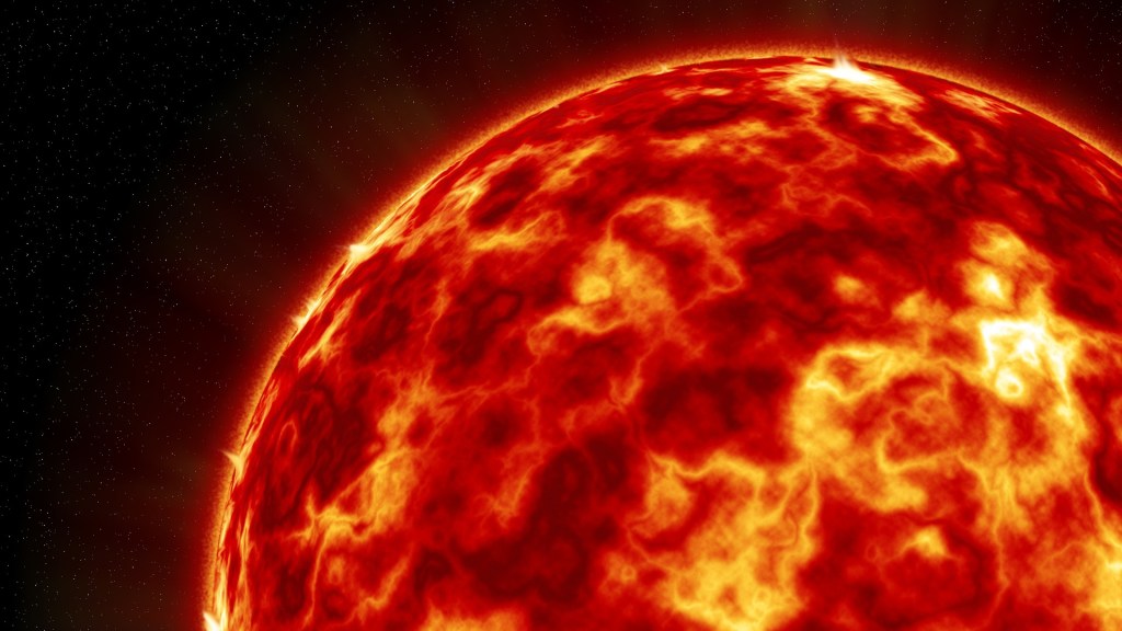 L'enveloppe extérieure du Soleil gonflera deux fois de suite. // Source : Pixabay/CC0 Domaine public (photo recadrée)