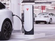 Superchargeur Tesla // Source : Tesla