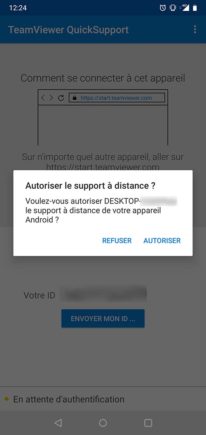 TeamViewer authentification