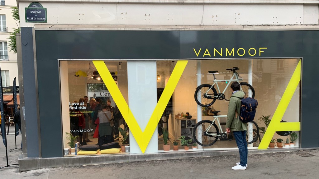 Boutique VanMoof // Source : Numerama