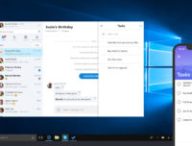 L'interface renouvelée de Skype. // Source : Microsoft