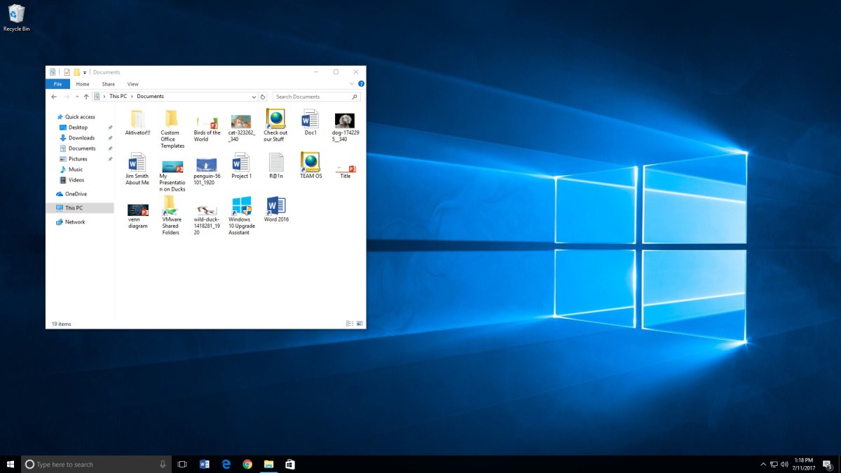 Windows 10 // Source : Project IDEA