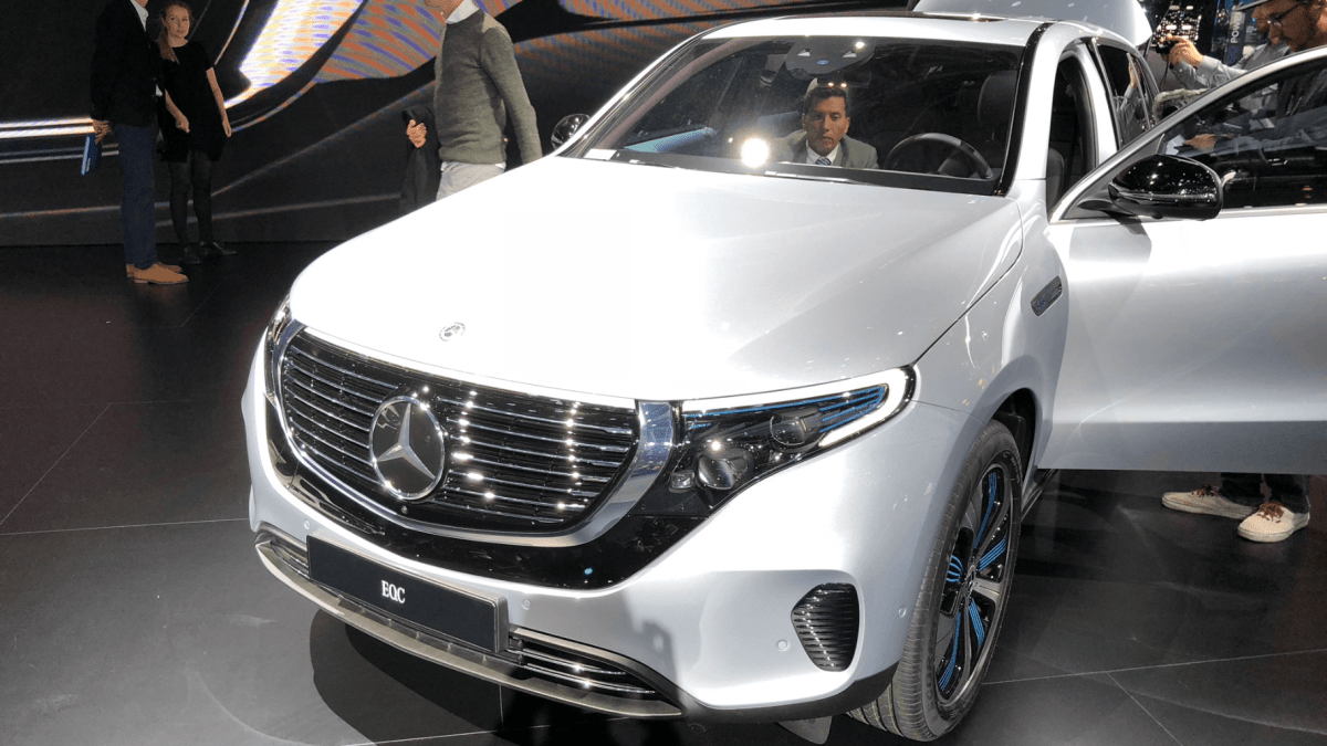 Mercedes EQC // Source : Numerama