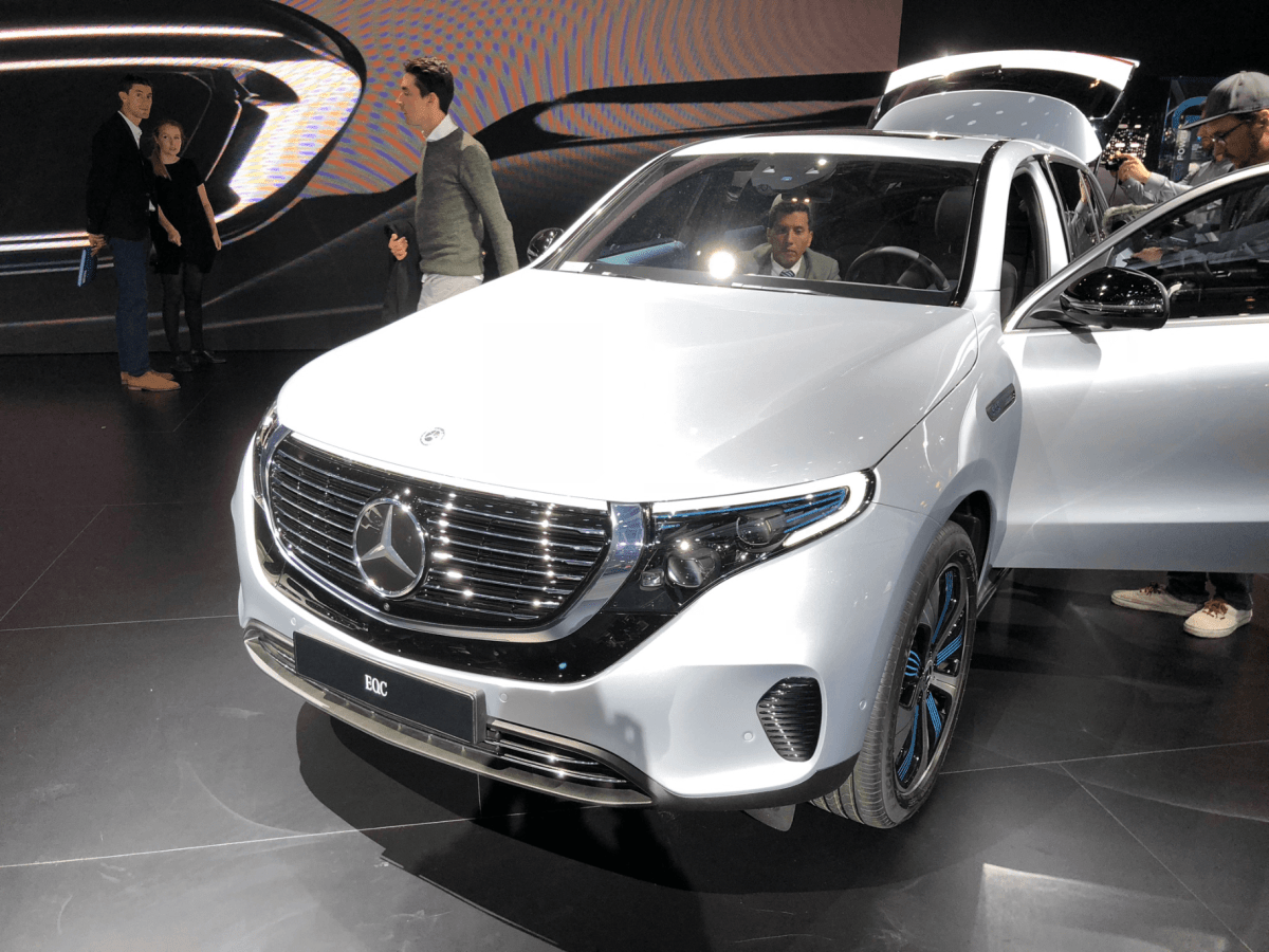 Mercedes EQC // Source : Numerama