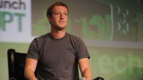 Mark Zuckerberg lors d'une conférence à San Francisco, en 2012. // Source : Photo by C Flanigan/WireImage